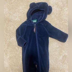 LL Bean 0-3 mo baby bunting